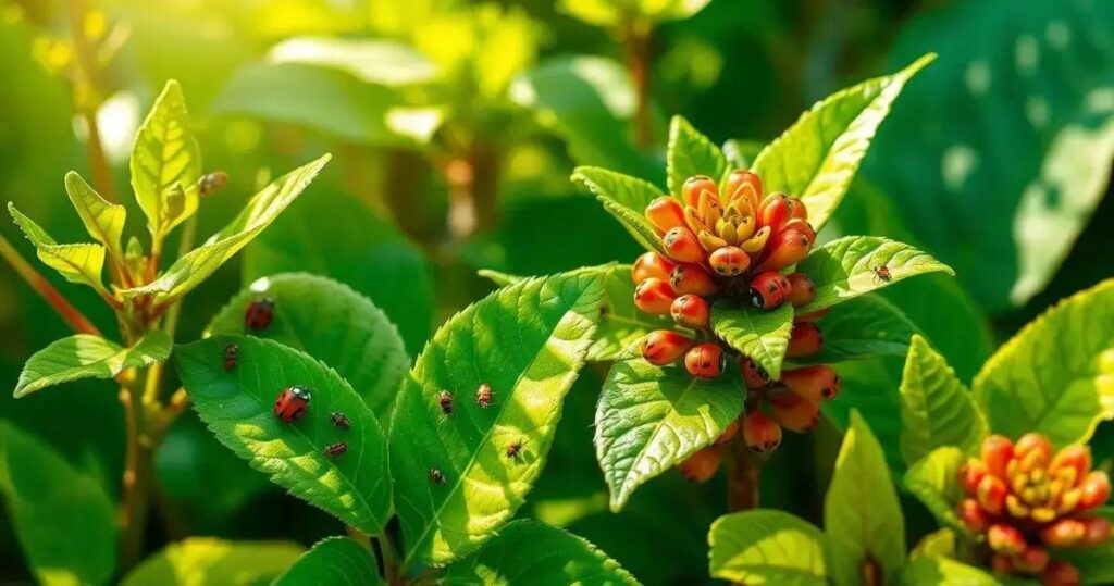 como combater pulgões em plantas