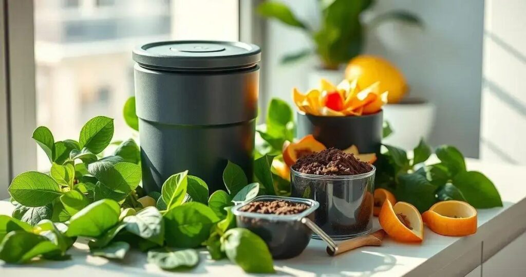 como fazer compostagem em apartamento