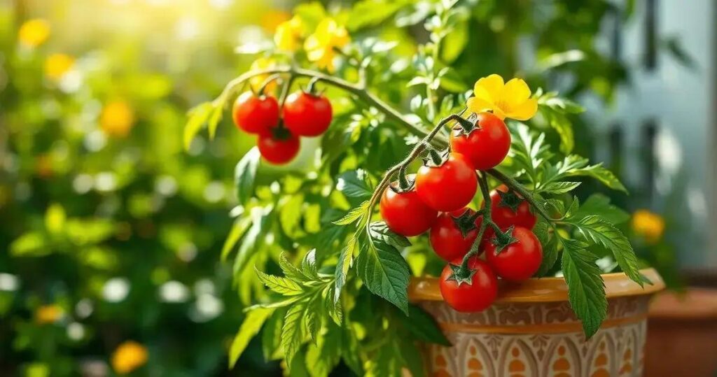 como plantar tomate cereja em vaso