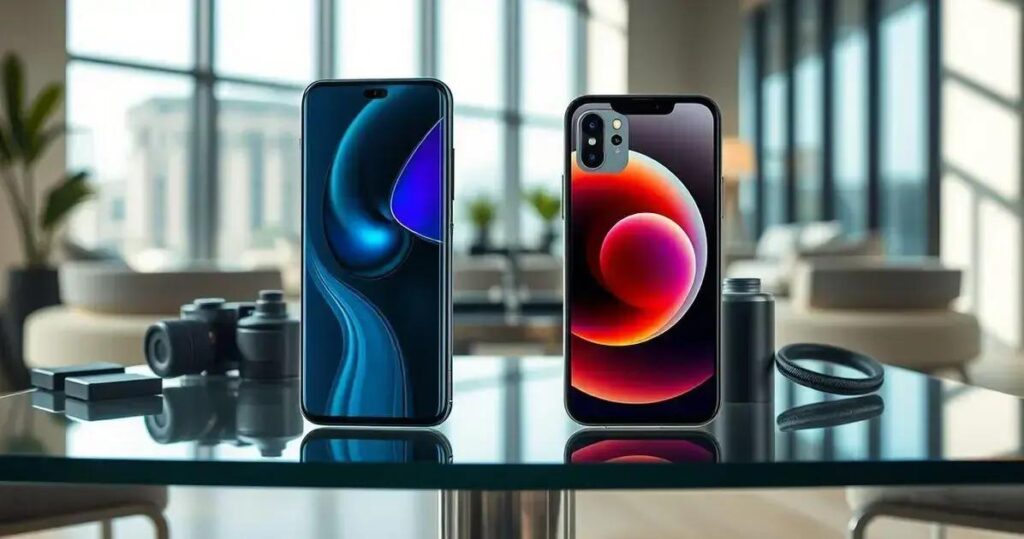 comparativo galaxy s25 vs iphone 17