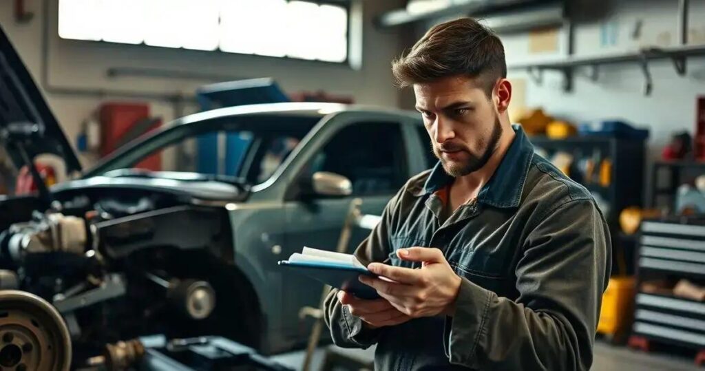 custo de reparo de carro