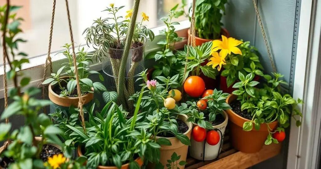 horta em pequenos espaços