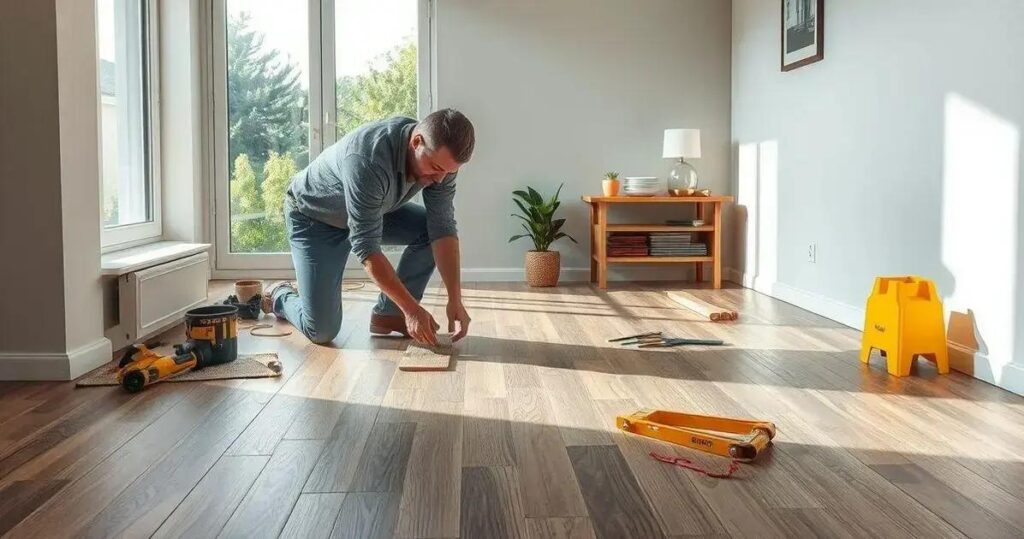 piso vinílico como instalar