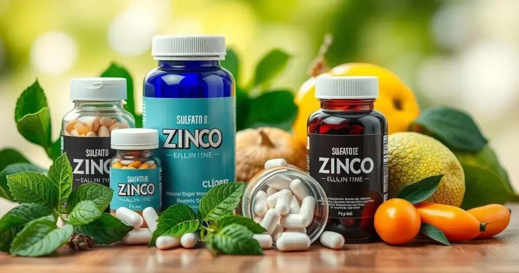 sulfato de zinco para que serve