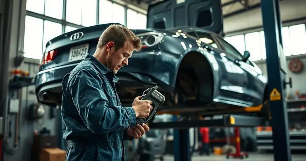 tempo de reparo do carro