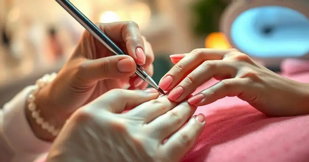 unhas de gel