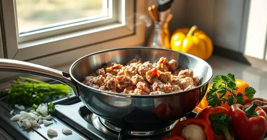como fazer carne moida