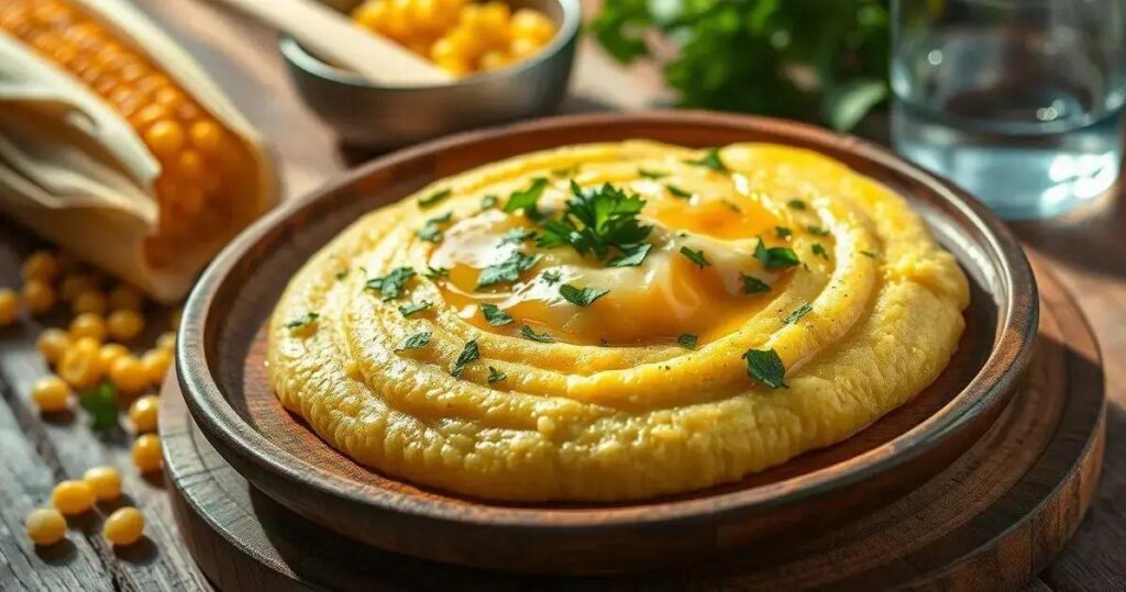 como fazer polenta
