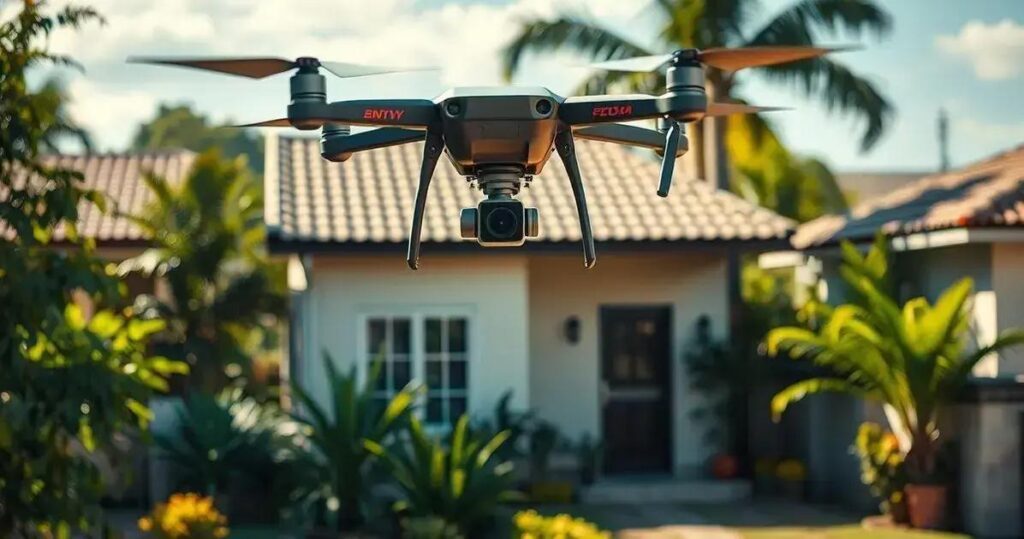 drone de segurança residencial preço