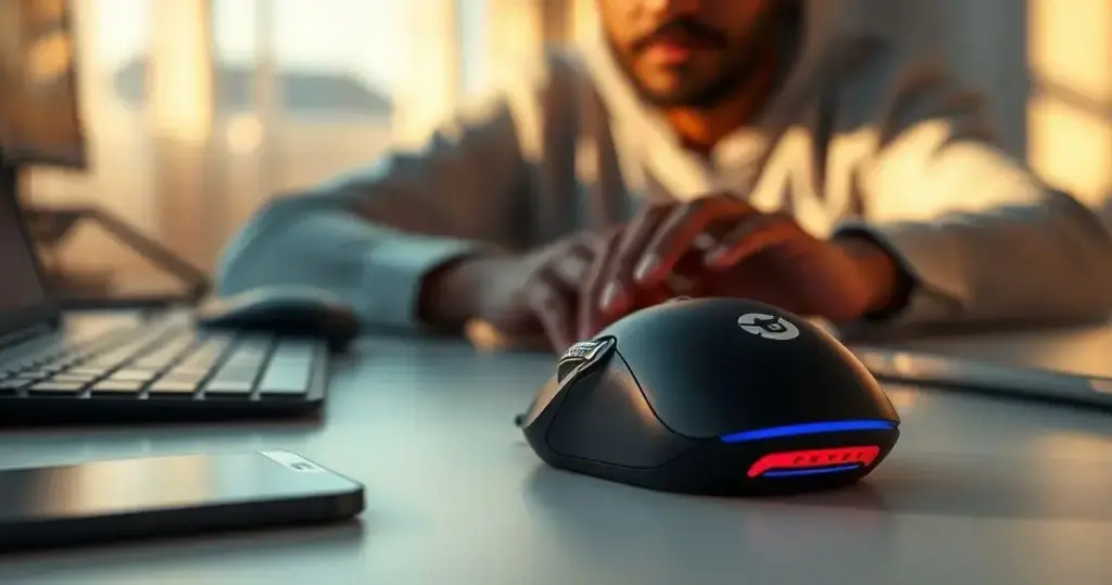 melhor mouse gamer sem fio 2025