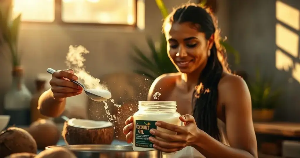 óleo de coco para que serve