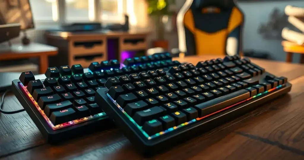 teclado mecânico vs membrana para jogos